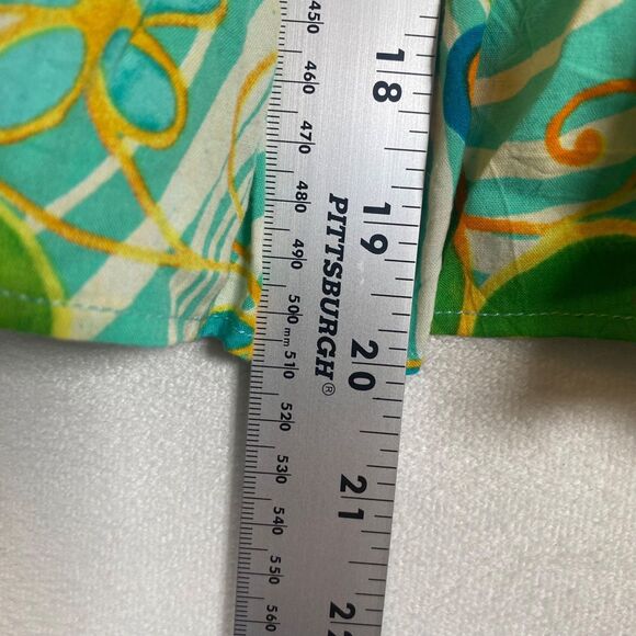 Jams World Dreamcicle Fleur Floral Print Skirt Size M Rayon Made in Hawaii Boho - Picture 9 of 9